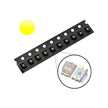 Koodmax-0805 Smd Led Sarı Kılıf 45-112 Mcd Chip Led - 10/50/100 Adet 50 Adet