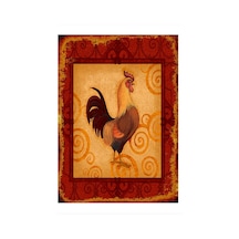 Bedeko Horoz Temalı Tasarım Mdf Tablo 25 Cm X 35 Cm