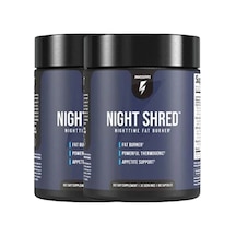 Süper Innosupps 2 Adet Night Shred Nighttime Fatburner Gece Istenmeyen 60 Caps