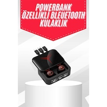 Tws Powerbank Kutulu Dijital Göstergeli Bluetooth Kulaklık Kablosuz Kulakiçi Kulaklık - Lisinya