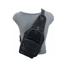 Taktikal Cordura 1000d Tactical Bodybag Çapraz Çanta Siyah