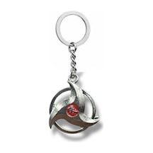 Naruto Sharingan Cosplay Anahtarlık Kırmızı Mineli Anime Temalı Unisex Aksesuar