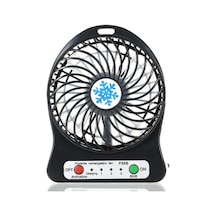 Şarjlı Mini Vantilatör Masa Üstü 3 Kademeli Usb Mini Fan