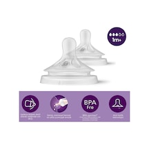 Philips Avent Natural Response 2'li Biberon Emziği 3 Numara 1+ Ay PAV-SCY96302