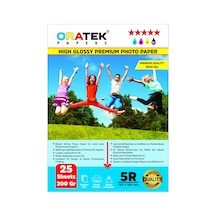 Brother Yazıcılar İçin Evertday Premium Parlak 13 x 18 CM Fotoğraf Kağıdı 200 G 25 Adet