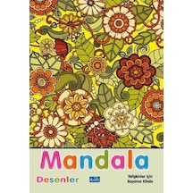 Mandala - Desenler - Yetişkinler İçin Boyama Kitabı- Parıltı Yayınları