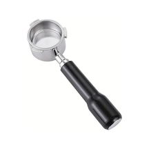 Motion003 Premium 51 Mm Alt Kismi Acik Portafiltre Delonghi Ec680 Ec685 Ec885 Uyumlu Paslanmaz Celik Ahşap