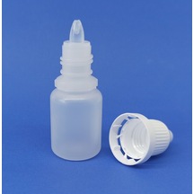 250 Adet 10 Ml Boş Plastik Mürekkep-Likit-Kolonya Şişesi Şişe