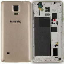 Senalstore Samsung Galaxy Note 4 Sm-n910 Kasa Kapak Gold