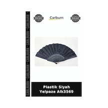 Özel Üretim Aksesuar Plastik Siyah Yelpaze Alk3569