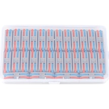 Yaozixa 28 Adet Renkli Kablolu Bağlayıcı 11-28awg , V0 Ateş Direnci, 250v/32a, Endüstriyel Elektrik Cihazları İçin Hızlı Terminal