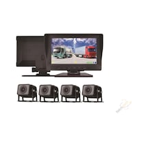 Inox X615 7'' Ahd 4 Kameralı Kayıtlı Araç Seti