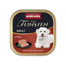Animonda Vom Feinsten Tavşan Etli Konserve Köpek Maması 150 G