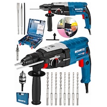 Schatz Profesyonel 850w Metal Şanzıman 2-28mm Kırıcı Delici Hilti Elektrikli Darbeli Matkap + 10 Uç