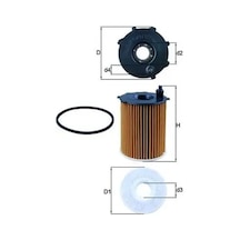 Ford Mondeo 4 Yag Filtresi 1.6 Tdci 2011-2014 Mahle Ox1712d