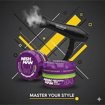 04 Saç Şekillendiric Ultra Sert Parlak Wax 100 Ml X 10 Adet/ + Fön Makinası Hediye