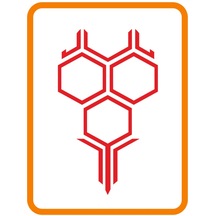 Petek Tasarım Oto Kaput Sticker Kırmızı 60 35 Cm