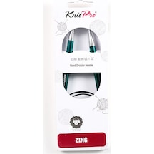 Knitpro Zing Sabit Misinalı Şiş 80cm 8.00mm 47136