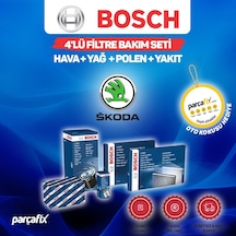 Skoda Superb 1.6 Tdı Bosch  4'Lü Filtre Bakım Seti 2011-2013