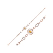 Casera's Gümüş Rose Papatya Kadın Bileklik Csr2184156 Gümüş