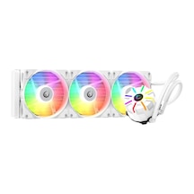 Rampage Helıos C3 Beyaz 68cfm 1800rpm Rainbow Amd Am5/ıntel Lga1700 360mm Sıvı Soğutmalı Cpu Fan