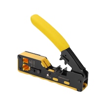 Ağ Kablosu Pensesi Yüksek Karbon Çelik Tel Kesme Soyucu 6p 8p Kablo Konnektörü Sıkma Aleti