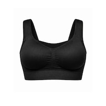 Fitform Giyim Limbus Model Gögüs Toparlayıcı Dikleştirici Spor Sütyen Korse- Kalın Askılı Pedli Siyah