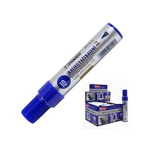Permanent Markör Marker Kesik Uçlu Koli Kalemi Mavi 10 mm Mr-6010