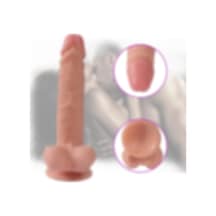 Hızlı Express Dragon 19 Cm Vantuzlu Süper Gerçekçi Tam Realistik Penis Dildo