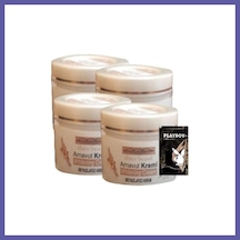 Bezos Three Brand 4lü Adet Arnavut Kremi Whitens Cream Aklık Kremi Lfhx0420 100 Ml + 1 Adet Jel Hediye Nıda