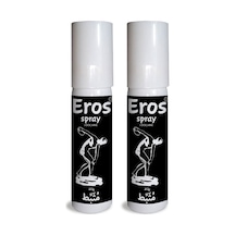 Eros Black Delayspray 2 Adet Erkeklere Geciktiricisprey 20 Ml