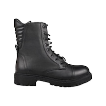 Castle Black Castleblack 52682-1 Siyah Kadın Kışlık Deri Bot Siyah