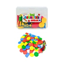 Ipli Geometrik Şekiller 4 Ip 108 Adet Geometrik Şekil Pp Kutu 3 Yaş+