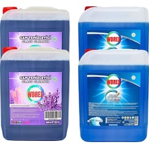 Wbrex Lavanta + Okyanus Profesyonel Cam Temizleyici 4 x 5 L