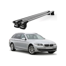 Trio-ıı Bmw 5 Kombi 2010 Ve Sonrası Uyumlu Kilitli Ara Atkı 135cm Port Bagaj Tavan Barı