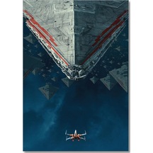 Cakasepetim Star Wars Gemi Ahşap Mdf Tablo