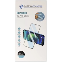 Newface Samsung Galaxy Uyumlu  S26 Ultra 3d Antistatik Seramik Nano Ekran Koruyucu - Siyah