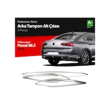 Vw Passat 8.5 B8.5 Arka Tampon Çıtası 3 Parça