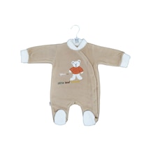 Flexi Patikli Bebek Tulumu 247193 Kahverengi