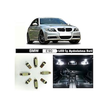Megamarket06 Bmw E90 Beyaz Led Iç Aydınlatma Ampul Seti 316i 320i 320d