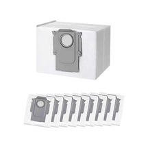 Roborock S8+/ S8 Pro Ultra/ S7 Maxv Ultra/ S7 Pro Ultra/ Q7+/ Q7 Max+/ Q7 Max+/ Q8 Max+/ Q5 Pro+ İçin 10 Adet Toz Torba Genel