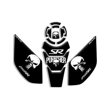Cfmoto 250sr Uyumlu Tank Pad Set 2021-2026 09 Diğer