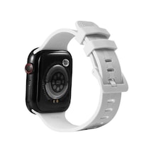 Ardemix Watch 44mm Krd-23 Uyumlu Kordon-beyaz