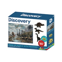 Prime 3d - Dinozor Bataklığı 100 Parça Puzzle Ve Figür Set 15546