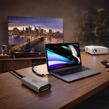 Lexroo Bx01hb Usb C To 4k 30hz Hdmı Dönüştürücü Alüminyum Taşınabilir Usb-c Adaptörü Macbook Uyumlu Pro