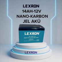 Lexron 12 Volt 14 Amper Akü Jel-ölçüler 150 97 95 Mm.3,80 Kg