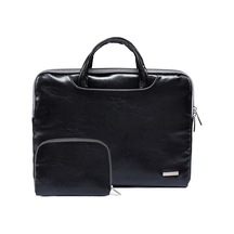 Lisen LS-116 Dizüstü Bigisayar İçin Astarlı Laptop Çantası Siyah 13.3 inch