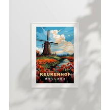 Çerçevesiz Poster Hollanda'nın Renkli Yüzü