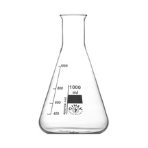Simax Cam Erlen 1000 ML Erlenmeyer Flask Dar Boyunlu