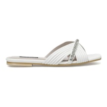Nine West TANVO 2FX Beyaz Kadın Terlik Beyaz
